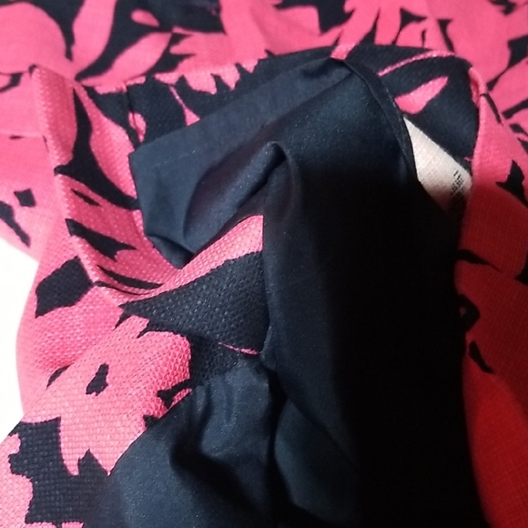 J. Crew Pink and Black Floral Skirt - Picture 7 of 7